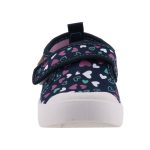 D.D.STEP sötétkék/málna/zöld tépős SZÍVECSKÉS váltócipő