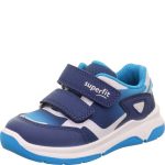 Superfit Cooper sötétkék-világoskék-fehér 2 tépőzáras textil kisfiú gyerekcipő (1-006409-8000)