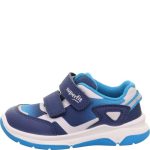 Superfit Cooper sötétkék-világoskék-fehér 2 tépőzáras textil kisfiú gyerekcipő (1-006409-8000)