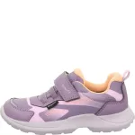 Superfit Rush lila-narancssárga tépőzáras-gumifűzős Sympatex (vízálló) textil kislány gyerekcipő (1-000209-8500)