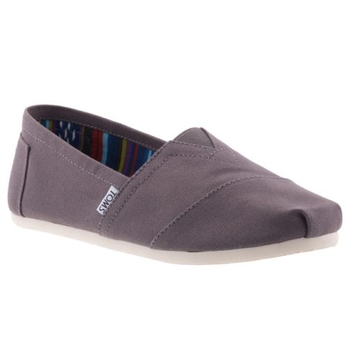 TOMS NAVY CANVAS CLASSIC szürke félcipő