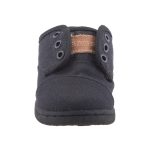 színhibás TOMS fekete két tépőzáras cipő