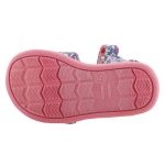 Színhibás TOMS STRAPPY SANDAL 2 tépős rózsa/virág mintás szandál