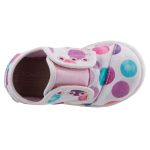 TOMS fehér színes pöttyös két tépőzáras cipő