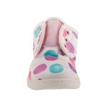 TOMS fehér színes pöttyös két tépőzáras cipő