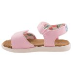 Színhibás TOMS STRAPPY SANDAL 2 tépős rózsaszín szandál