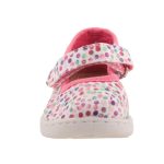 TOMS MARY JANE fehér/málna pöttyös balerina cipő