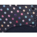 TOMS PASEO MID 2 tépős sötétkék/pöttyös magasszárú cipő