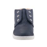 TOMS PASEO MID 2 tépős sötétkék szőrmés cipő