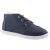 TOMS PASEO MID fűzős sötétkék szőrmés cipő