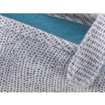 TOMS Mary Jane SILVER METAL balerina cipő