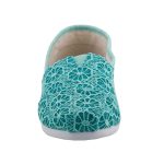 TOMS ALPARGATA MINT GLITTER menta csillogós tépős félcipő