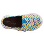 TOMS ALPARGATA CLASSIC MULTI színes tépős balerina cipő
