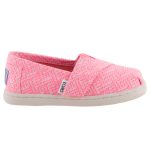 TOMS ALPARGATA CLASSIC PINK NEON rózsaszín balerina cipő