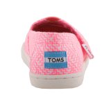TOMS ALPARGATA CLASSIC PINK NEON rózsaszín balerina cipő