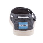 TOMS BIMINI fekete/fehér tépős félcipő