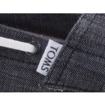 TOMS BIMINI fekete/fehér tépős félcipő