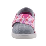 TOMS BIMINI ezüstszürke/málna tépős félcipő