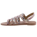 TOMS HUARRACHE színes mintás csatos szandál