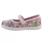 TOMS MARY JANE rózsa virág mintás tépős balerina cipő