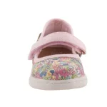 TOMS MARY JANE rózsa virág mintás tépős balerina cipő