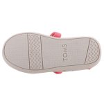 TOMS MARY JANE fehér/rózsa/mintás PÖTTYÖS tépős balerina cipő