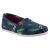 Színhibás TOMS NAVY BIRDS PARADISE kék pálmafás belebújós cipő
