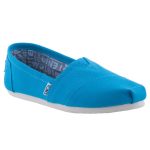 Színhibás TOMS CLASSIC világoskék vászon félcipő