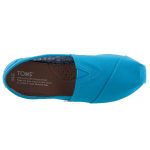 Színhibás TOMS CLASSIC világoskék vászon félcipő