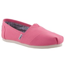 TOMS ALPARGATA CLASSIC PINK rózsaszín balerina cipő TOMS ALPARGATA CLASSIC PINK rózsaszín balerina cipő