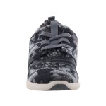 TOMS DEL REY GREY szürke/fekete mintás fűzős félcipő