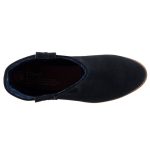 TOMS LAUREL BOOT BLACK fekete női velúr csizma