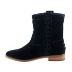 TOMS LAUREL BOOT BLACK fekete női velúr csizma