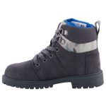 TOMS SUMMIT SUEDE szürke/kék/terep mintás magasszárú fűzős bakancs