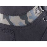 TOMS SUMMIT SUEDE szürke/kék/terep mintás magasszárú fűzős bakancs