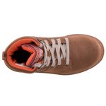 TOMS SUMMIT SUEDE barna/narancs mintás magasszárú fűzős bakancs