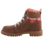 TOMS SUMMIT SUEDE barna/narancs mintás magasszárú fűzős bakancs