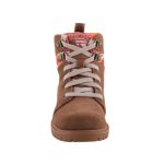 TOMS SUMMIT SUEDE barna/narancs mintás magasszárú fűzős bakancs