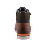 TOMS ASHLAND BROWN LEATHER barna/narancs magasszárú VÍZÁLLÓ bakancs