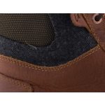 TOMS ASHLAND BROWN LEATHER barna/narancs magasszárú VÍZÁLLÓ bakancs