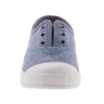 TOMS ZUMA farmerkék orrvédős gumis félcipő