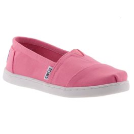 TOMS CLASSIC rózsaszín gumis balerina cipő TOMS CLASSIC rózsaszín gumis balerina cipő