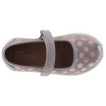 TOMS MARY JANE szürke/arany pöttyös balerina cipő