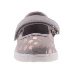 TOMS MARY JANE szürke/arany pöttyös balerina cipő