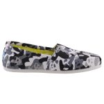 TOMS PANDA CAMO BLACK MULTI balerina cipő