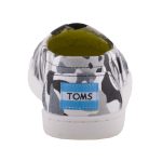 TOMS PANDA CAMO BLACK MULTI balerina cipő