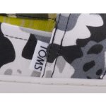 TOMS PANDA CAMO BLACK MULTI balerina cipő