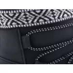 TOMS ALPINE fekete tépőzáras félmagas szőrmés téli bakancs
