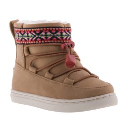 TOMS ALPINE bézs tépőzáras félmagas szőrmés téli bakancs   TOMS ALPINE bézs tépőzáras félmagas szőrmés téli bakancs