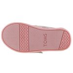 TOMS ALPARGATA szürke/rózsa pillangós tépős balerina cipő